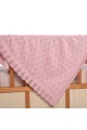 Κουβέρτα πλεκτή αγκαλιάς Liolios home Bunny Toy Pink