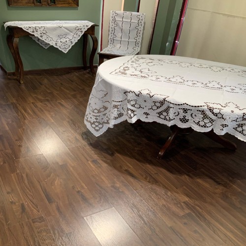 Σετ 5 τμχ λευκό χειροποίητο DF5263 