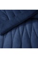 Κουβερτοπάπλωμα Υπέρδιπλο (220x240) Liolios Home Doha Navy 