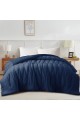 Κουβερτοπάπλωμα Υπέρδιπλο (220x240) Liolios Home Doha Navy 