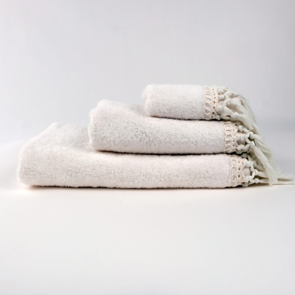 Πετσέτες μπάνιου 3 τμχ Liolios Home Duna Cream