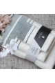 Πετσέτες μπάνιου 3 τμχ Liolios Home KITKAT Grey 