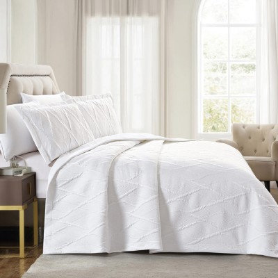 Κουβερλί King Size (Σετ 250x240) Liolios Home Lily White 