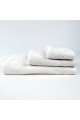 Πετσέτες μπάνιου 3 τμχ Liolios Home Margarita Cream 