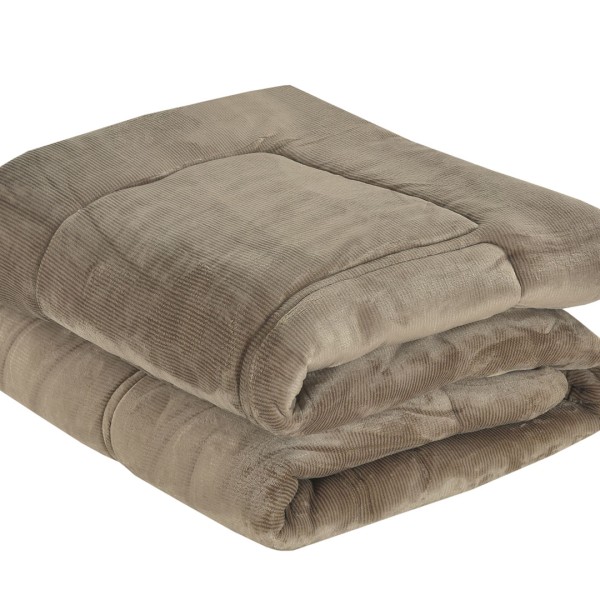 Κουβερτοπάπλωμα Υπέρδιπλο (220x240) Liolios Home Napoli Coffee