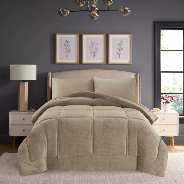 Κουβερτοπάπλωμα Υπέρδιπλο (220x240) Liolios Home Napoli Coffee