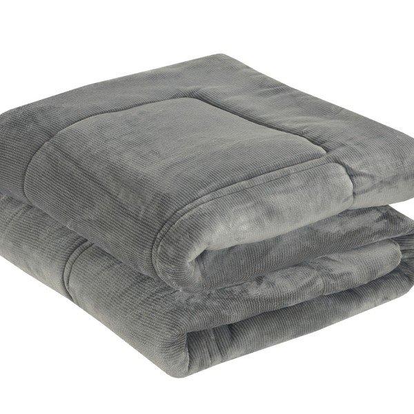 Κουβερτοπάπλωμα Ημίδιπλο (160x240) Liolios Home Napoli Grey