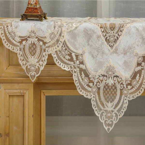Runner 40x140 με Δαντέλα Lt coffee Liolios Home PLS-TB1101