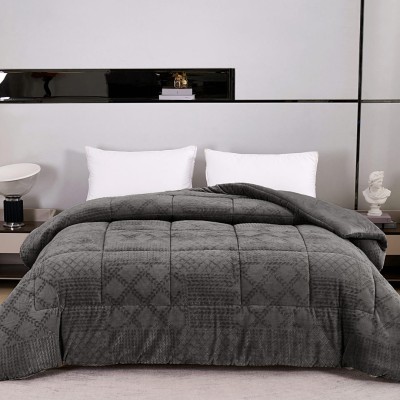 Κουβερτοπάπλωμα King Size 260x240 Liolios Home Prestige Dark Grey