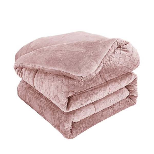 Κουβερτοπάπλωμα King Size 260x240 Liolios Home Prestige Pink