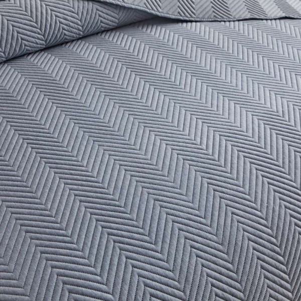 Κουβερλί King Size (260x240) Liolios Home Tessuto Denim