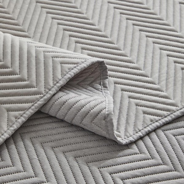 Κουβερλί King Size (260x240) Liolios Home Tessuto Grey