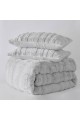 Κουβερτοπάπλωμα Γούνινο Rabbit Fur Υπέρδιπλο 220x240 Tokyo Lt Grey