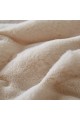 Κουβερτοπάπλωμα Γούνινο Rabbit Fur Υπέρδιπλο 220x240 Volcano Taupe