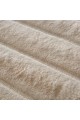 Κουβερτοπάπλωμα Γούνινο Rabbit Fur Υπέρδιπλο 220x240 Volcano Taupe