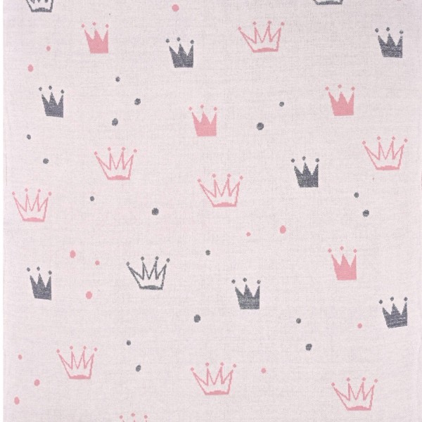 Κουβέρτα πλεκτή αγκαλιάς Liolios home Crown (natural)