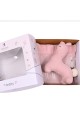 Κουβέρτα πλεκτή αγκαλιάς Liolios home Lama Toy Pink