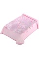 Κουβέρτα Βελουτέ Κούνιας 110x140 Morven 3D Art Baby I04 Ροζ