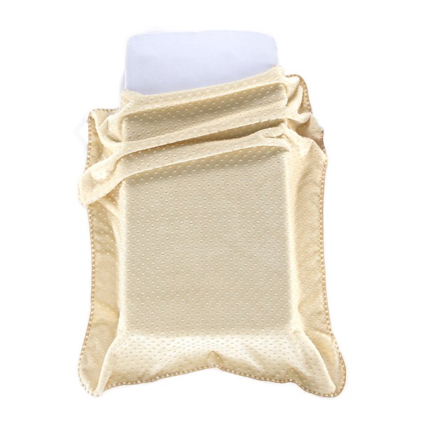 Κουβέρτα Βελουτέ Κούνιας 110x140 Morven Bubbles J61 42-Μπεζ