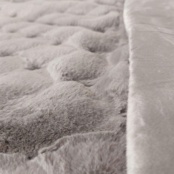 Κουβερτοπάπλωμα Γούνινο Ημίδιπλο 170X240 Morven Lyon 1910 Μπεζ