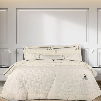 Κουβερλί Υπέρδιπλο (Σετ 220x240) Greenwich Polo Club Solid 2159 Creme