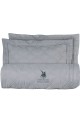 Κουβερλί Υπέρδιπλο (Σετ 220x240) Greenwich Polo Club 3D Solid 2163 Grey