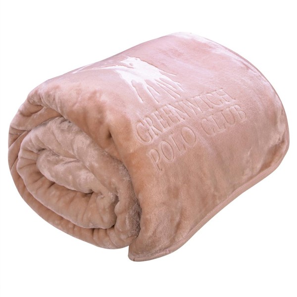 Κουβέρτα Βελουτέ Ημίδιπλη 160x240 Greenwich Polo Club Essential 2491