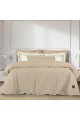 Κουβέρτα Πικέ Υπέρδιπλη (230x250) Greenwich Polo Club Solid 3404 Creme