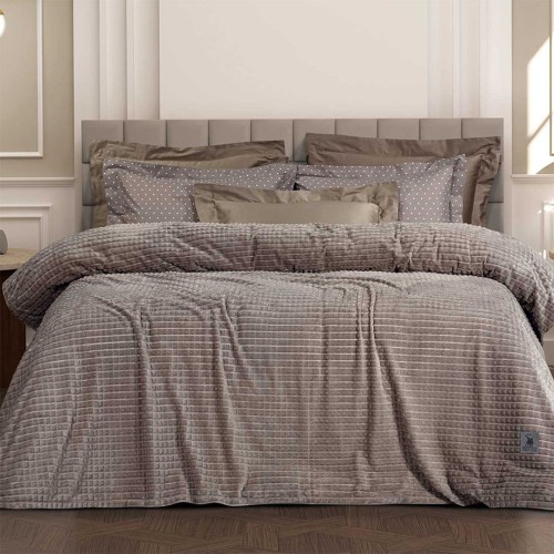 Κουβέρτα Fleece Υπέρδιπλη (220x240) Greenwich Polo Club Essential 3447