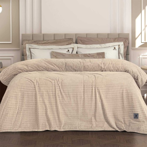 Κουβέρτα Fleece Μονή (160x220) Greenwich Polo Club Essential 3448