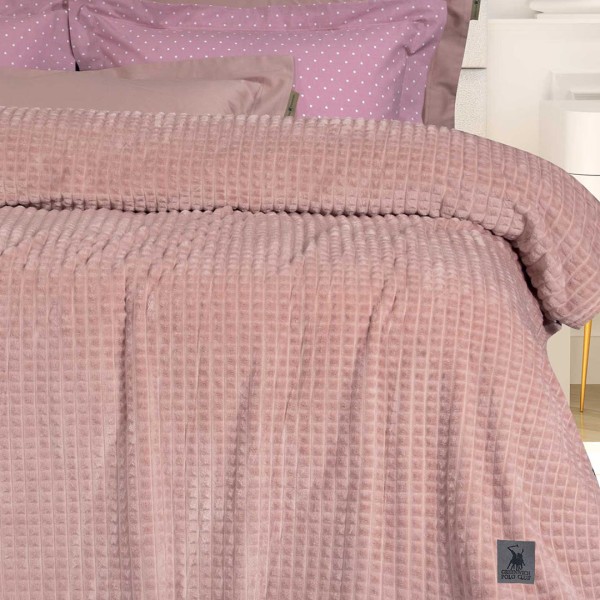 Κουβέρτα Fleece Μονή (160x220) Greenwich Polo Club Essential 3449