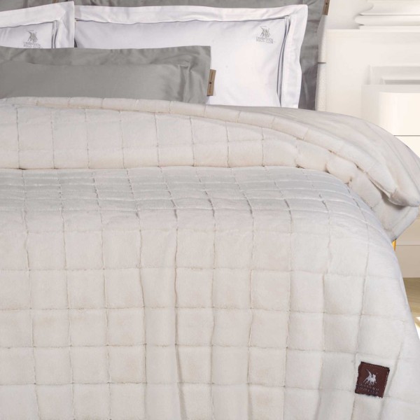 Κουβερτοπάπλωμα Υπέρδιπλο 220x240 Greenwich Polo Club Premium 3451 White
