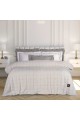 Κουβερτοπάπλωμα Υπέρδιπλο 220x240 Greenwich Polo Club Premium 3451 White