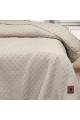 Κουβερλί Υπέρδιπλο (220x240) Greenwich Polo Club Essential 3461 Cream