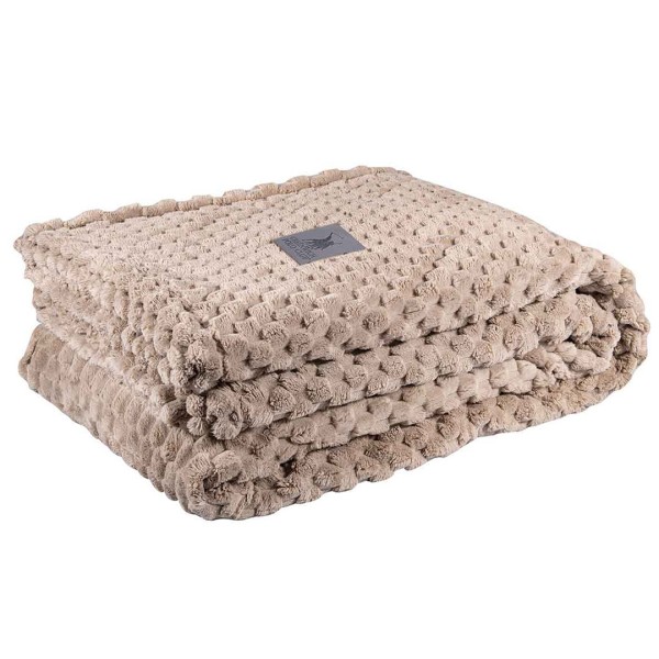 Κουβέρτα Fleece Υπέρδιπλη (220x240) Greenwich Polo Club Essential 3475 Taupe