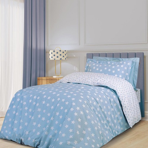 Σετ σεντόνια ημίδιπλα 170x260 Polo Club 8823