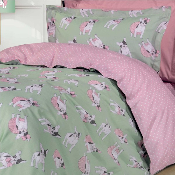 Σετ σεντόνια ημίδιπλα 170x260 Polo Club 8826