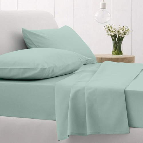 Σετ σεντόνια υπέρδιπλα Sunshine Cotton Feelings 105 Aqua 235x270