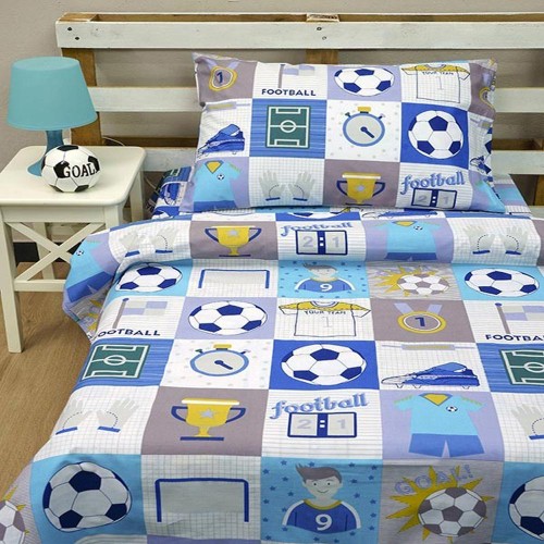 Σετ σεντόνια ημίδιπλα 160x270 Sunshine kids 10