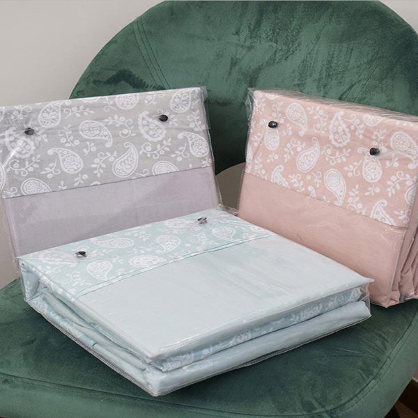 Σετ σεντόνια ημίδιπλα Sunshine 1232 Pink 165x270