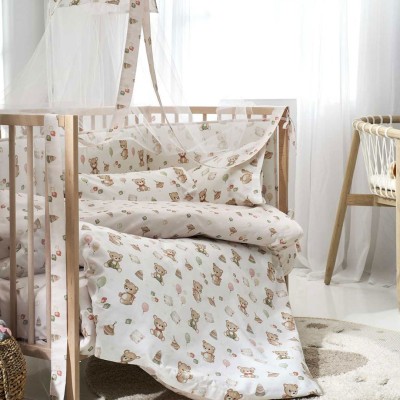 Σετ Σεντόνια Κούνιας Vesta Home Berry