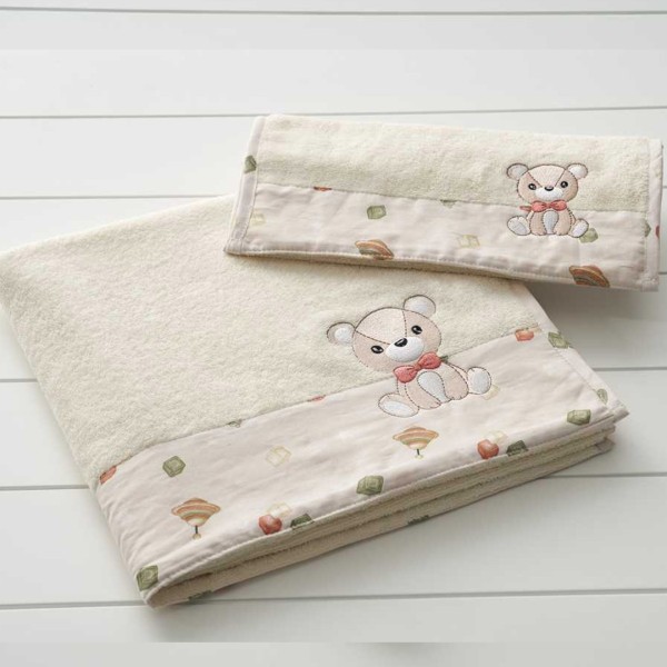Πετσέτες σετ 2 τμχ Vesta Home Berry 