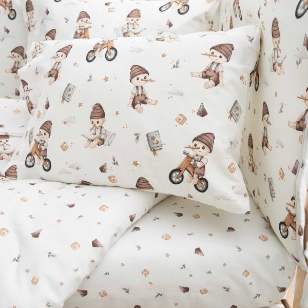 Σετ Σεντόνια Κούνιας Vesta Home Pinocchio