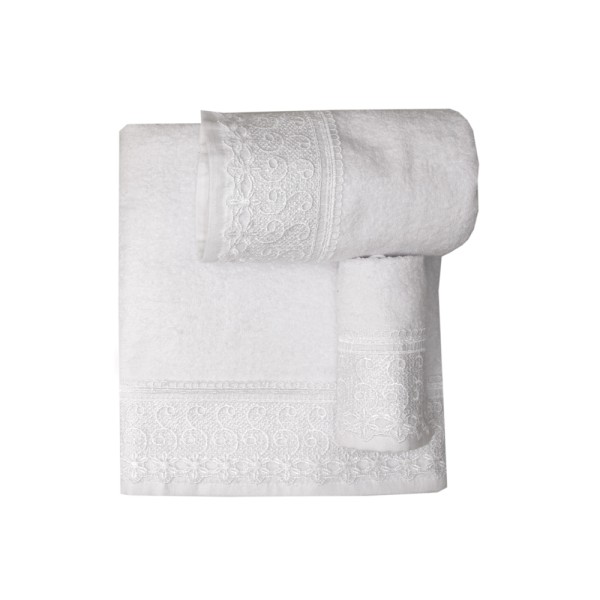 Πετσέτες μπάνιου 3 τμχ (70x140) Viopros Κηπούρ Δανδέλα 9