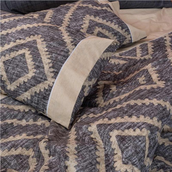 Σετ παπλωματοθήκη ημίδιπλη Palamaiki Coordinabile CB2069 170x250