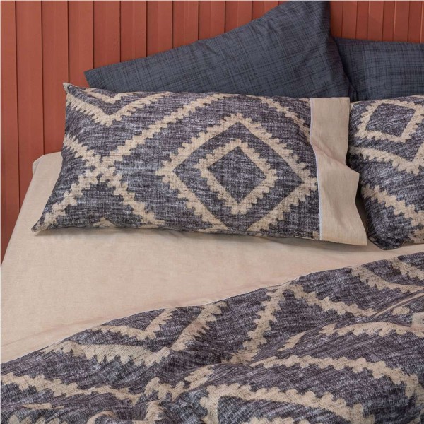 Σετ παπλωματοθήκη ημίδιπλη Palamaiki Coordinabile CB2069 170x250