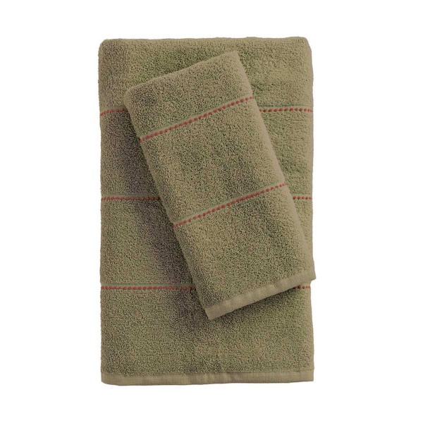 Πετσέτες μπάνιου 3 τμχ Palamaiki Cler Green 