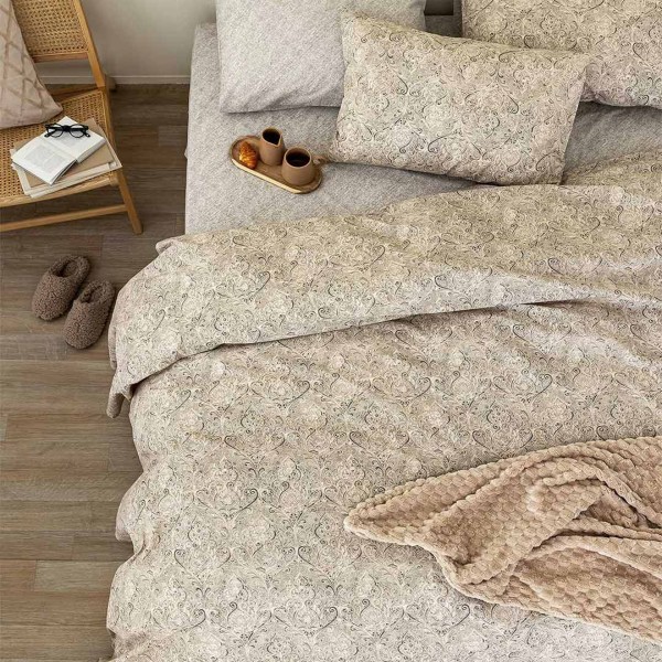 Σετ παπλωματοθήκη υπέρδιπλη Palamaiki FL6243