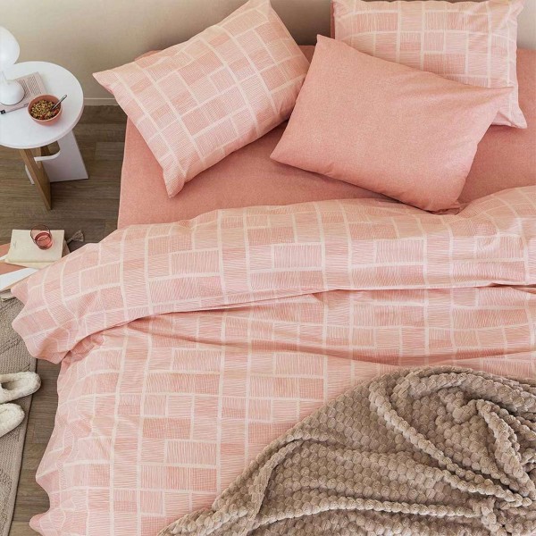 Σετ παπλωματοθήκη υπέρδιπλη Palamaiki FL6250