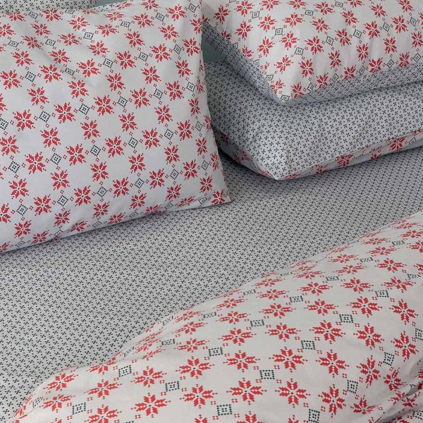 Σετ σεντόνια ημίδιπλα 170x260 Palamaiki FASHION LIFE FL6253